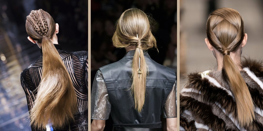 Tresses, Queues-de-Cheval Basses,Tendances Coupe Cheveux