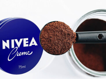 Crème Nivea et masque au café pour une peau plus jeune de 10 ans