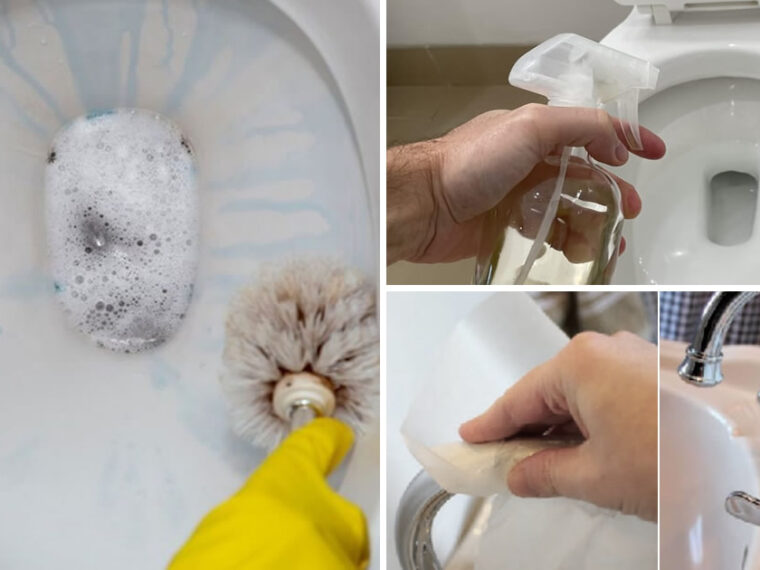 La routine de 5 minutes pour nettoyer toute votre salle de bain et la laisser étincelante