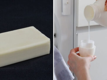 Astuce infaillible pour transformer 1 pain de savon en 3 litres de lessive liquide