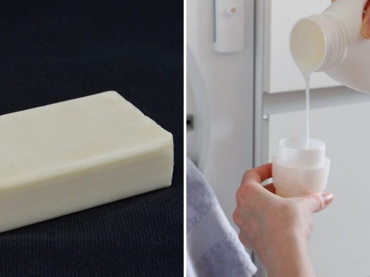 Astuce infaillible pour transformer 1 pain de savon en 3 litres de lessive liquide