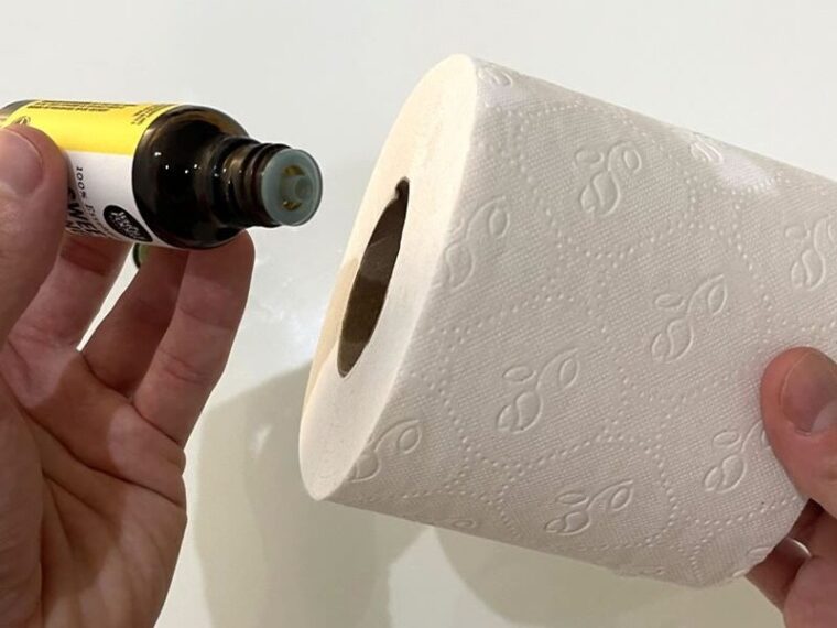 Comment parfumer toute la salle de bain avec un rouleau de papier toilette