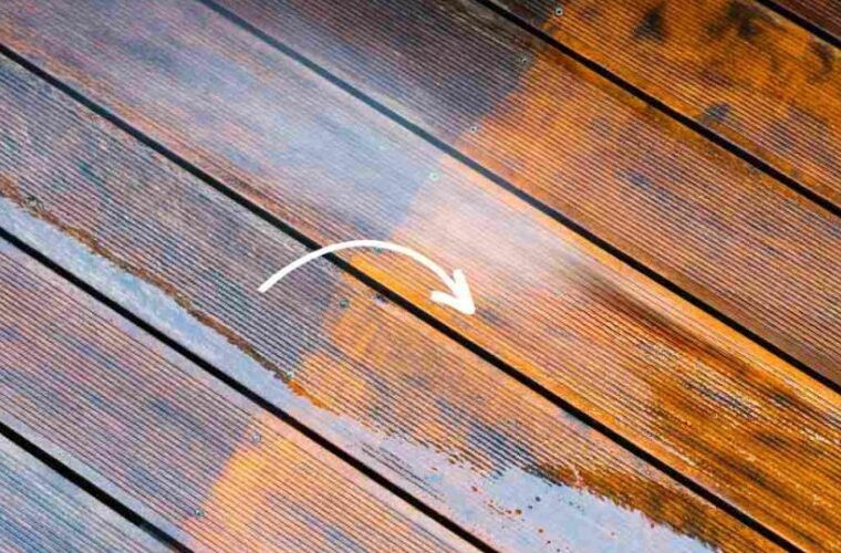 comment nettoyer le sol de la terrasse à la perfection : pas même une trace de saleté