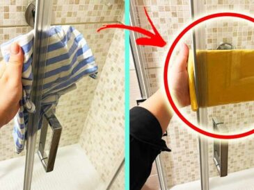 Comment éliminer le calcaire des parois de la douche grâce à l’astuce des deux chiffons ?